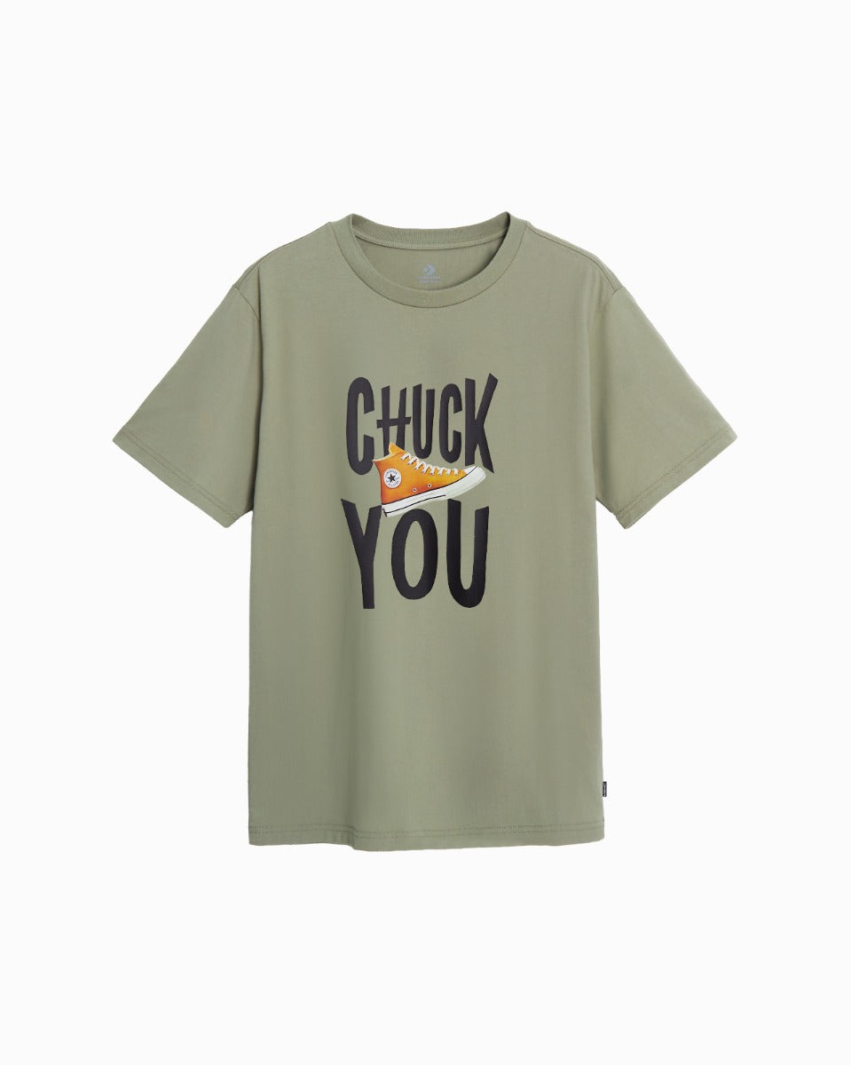 CHUCK YOU WITH CHUCK TEE GREEN