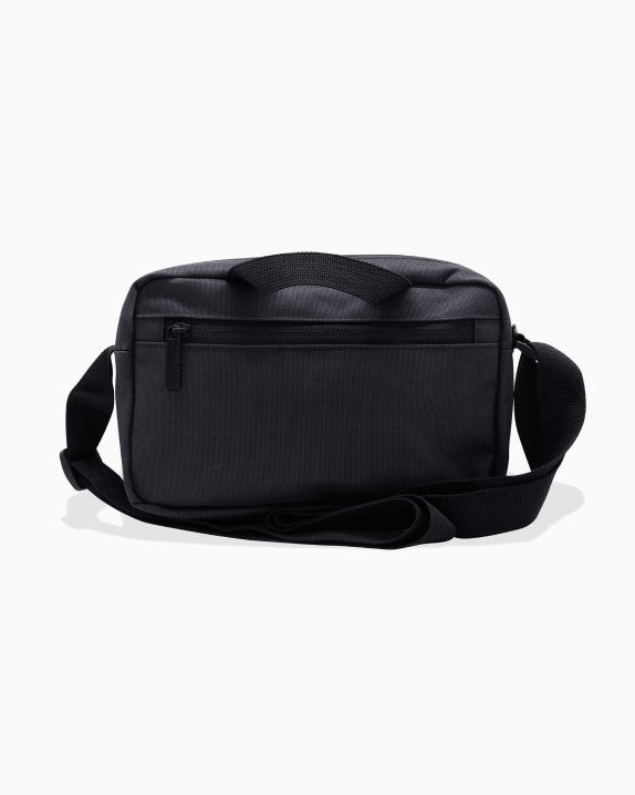 STACKED METAL LOGO MINI BAG BLACK