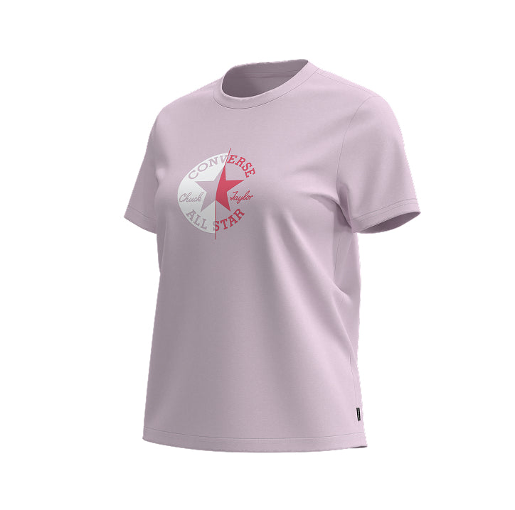 CONVERSE HALF & HALF TEE PINK