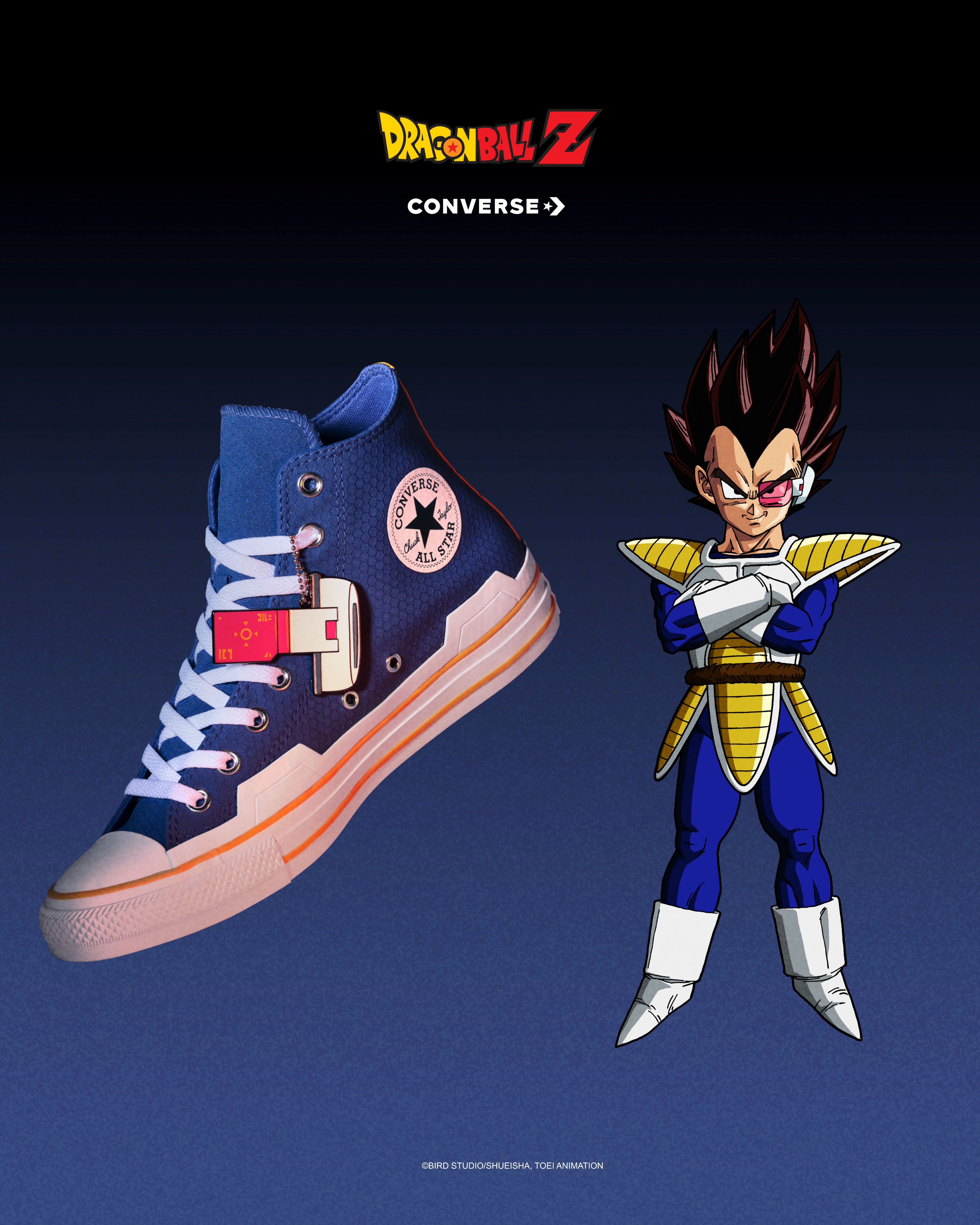 Converse Chuck Taylor All Star x Dragon Ball Z Vegeta