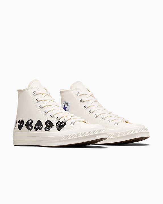 Converse x Comme des Garçons PLAY Chuck 70 Multi Heart