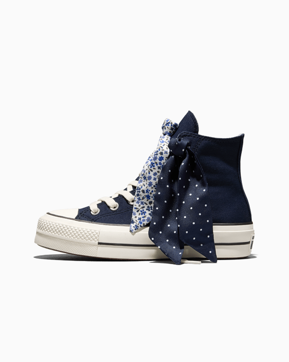 Chuck Taylor All Star Lift Platform Scarf Bow