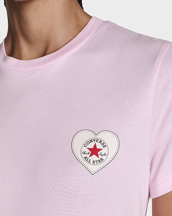 VALENTINES LOVE CHUCKS TEE PINK
