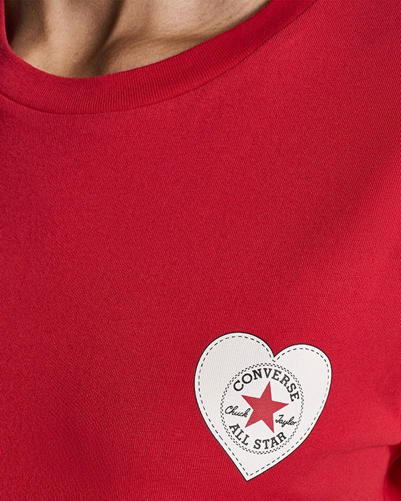 VALENTINES LOVE CHUCKS TEE RED