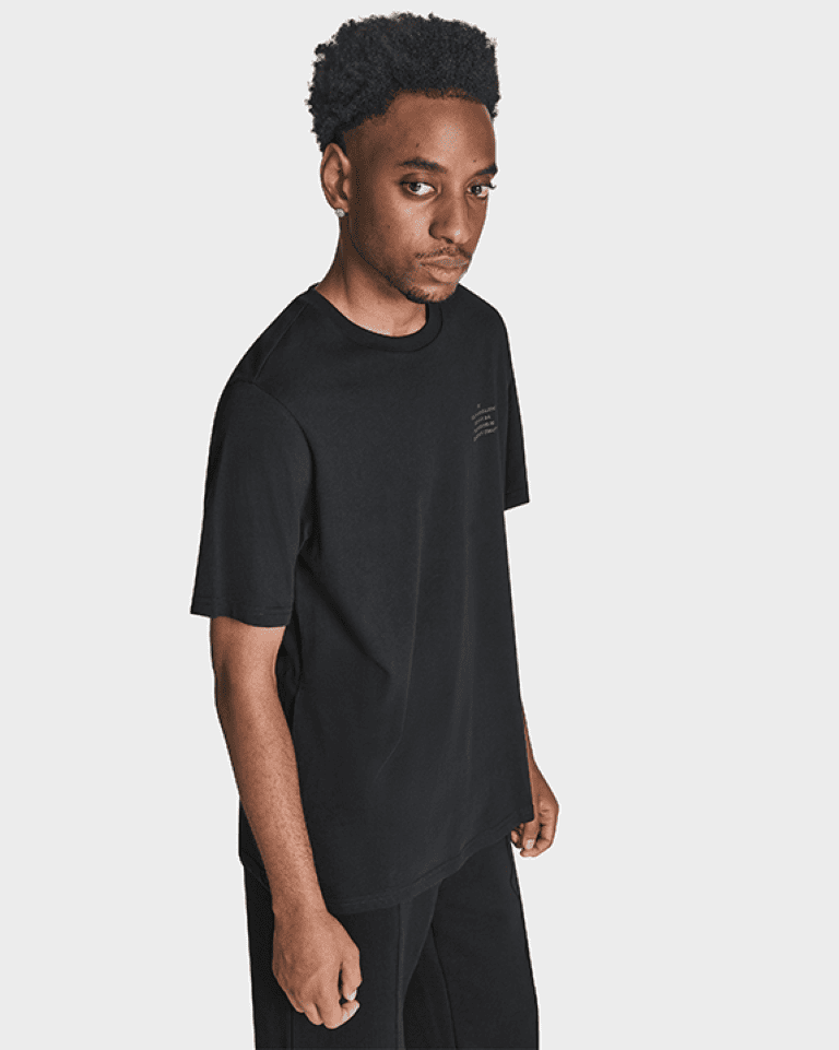 CONVERSE PATCH TEE BLACK