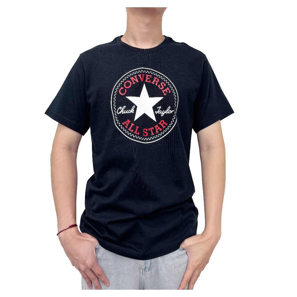 ALL STAR PATCH LOGO TEE BLACK