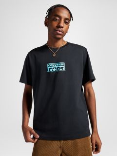 CONS SKULL WATER SKI TEE BLACK