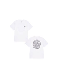 CONVERSE FESTIVAL STAMP ART TEE WHITE