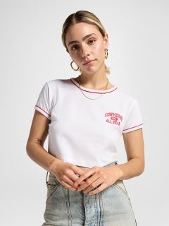 ALL STAR RINGER TEE WHITE