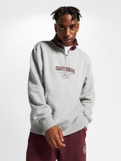 RETRO CHUCK GRAPHIC QUARTER ZIP BB