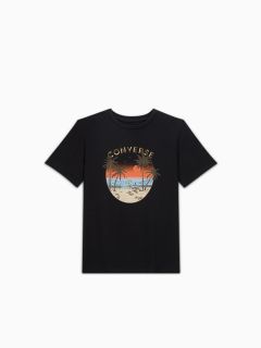 CONVERSE PALM RESORT TEE BLACK