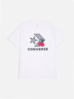 CHERRY STAR CHEVRON INFILL TEE