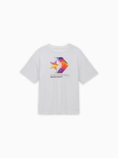 COLORFUL STAR CHEVRON TEE WHITE