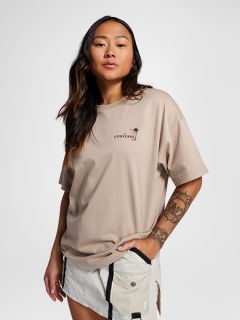 CONVERSE BEACH SCENE TEE BROWN