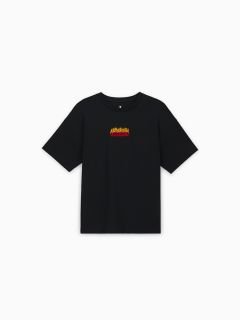 SUMMER FLAMES TEE BLACK