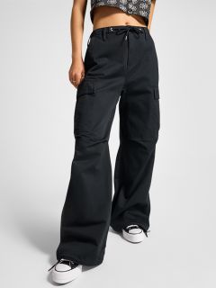 CONVERSE CARGO PANTS BLACK